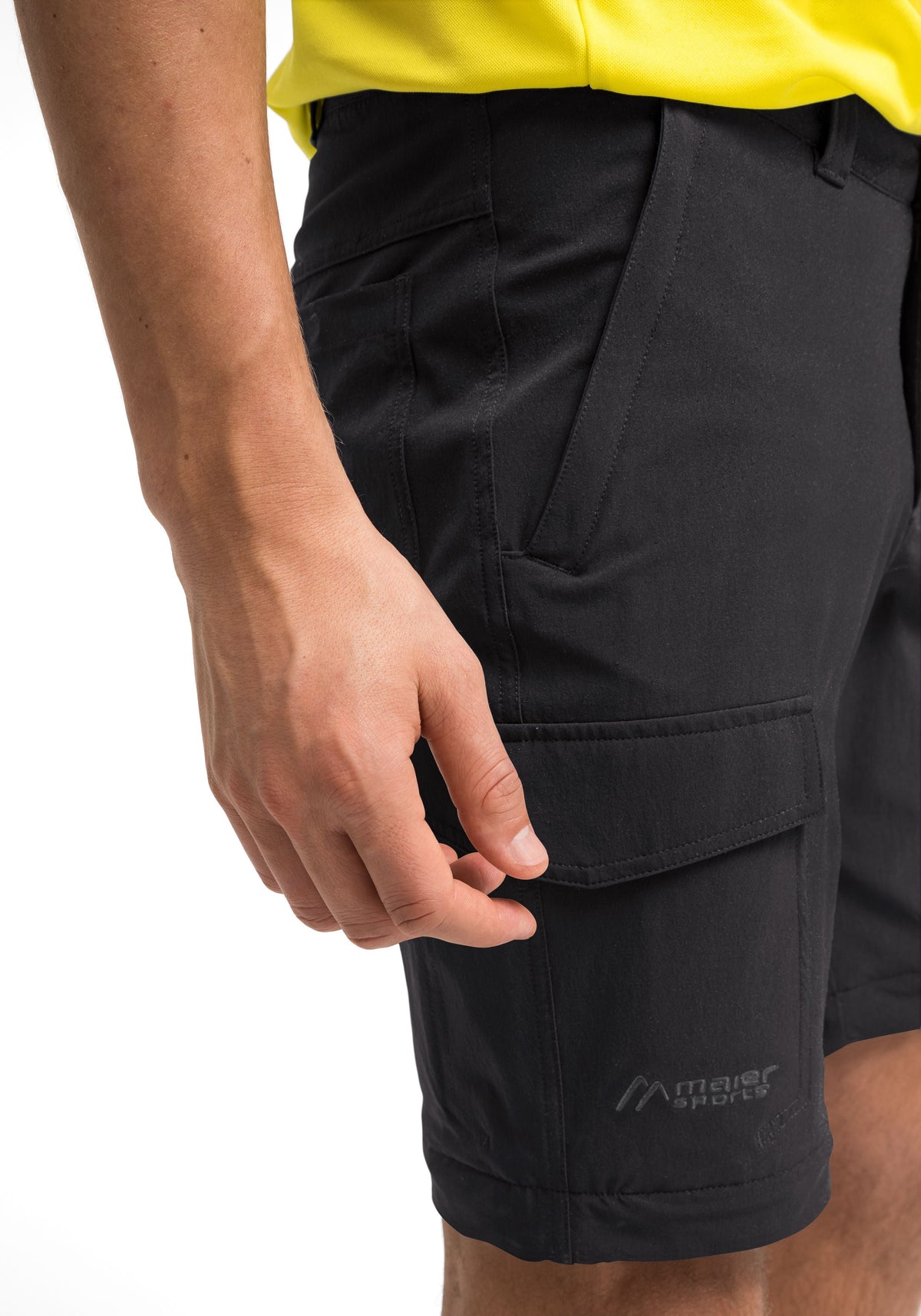 Maier Sports Torid slim zip  – black