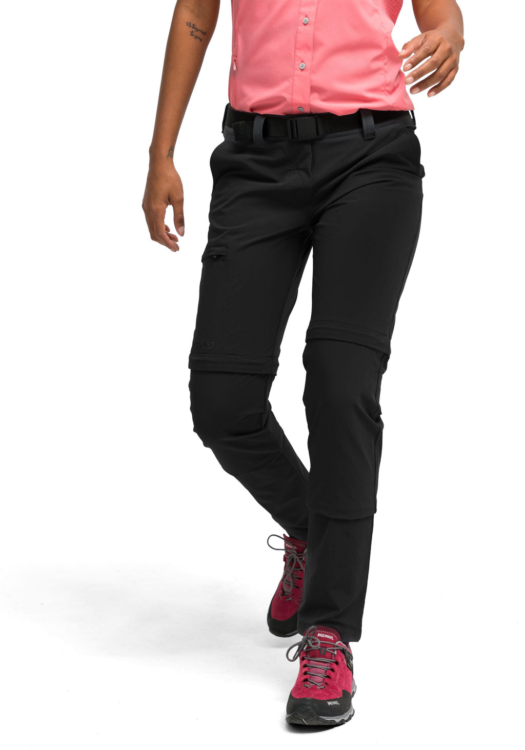 Maier Sports Inara slim zip  – black