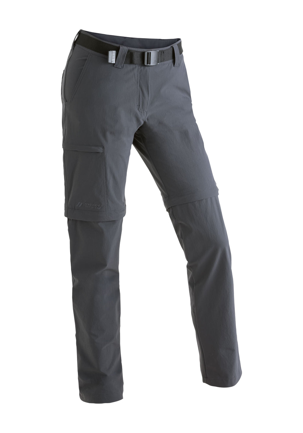 Maier Sports Inara slim zip  – graphite