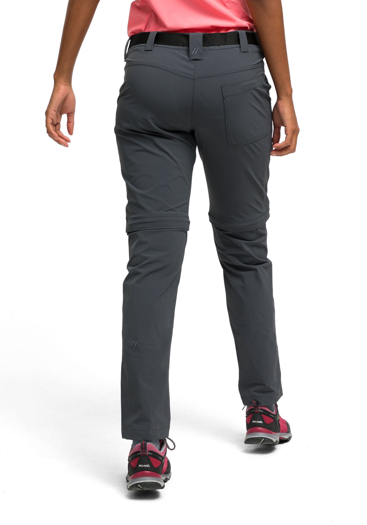 Maier Sports Inara slim zip  – graphite