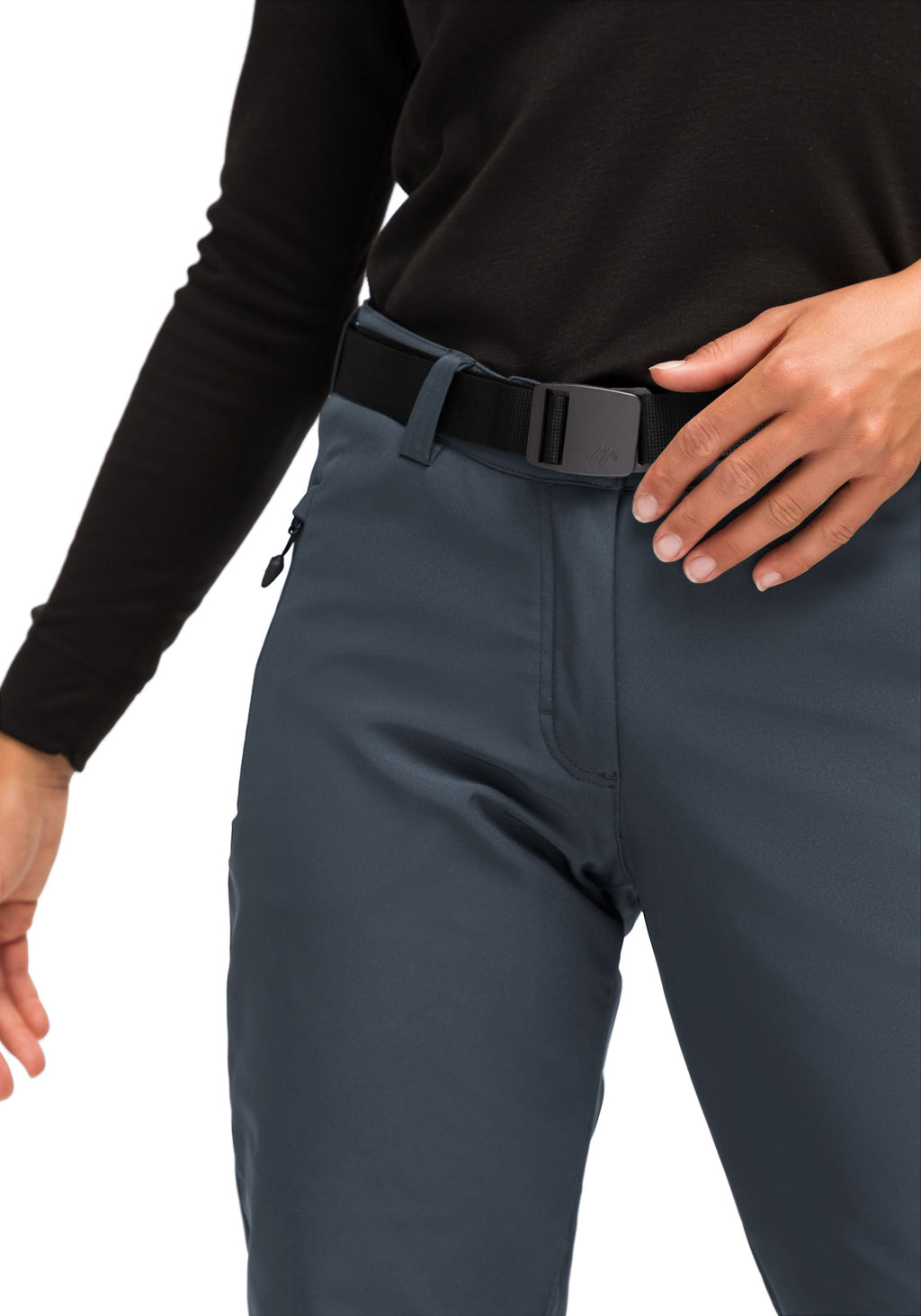 Maier Sports Tech Pants W  – Grey graphite
