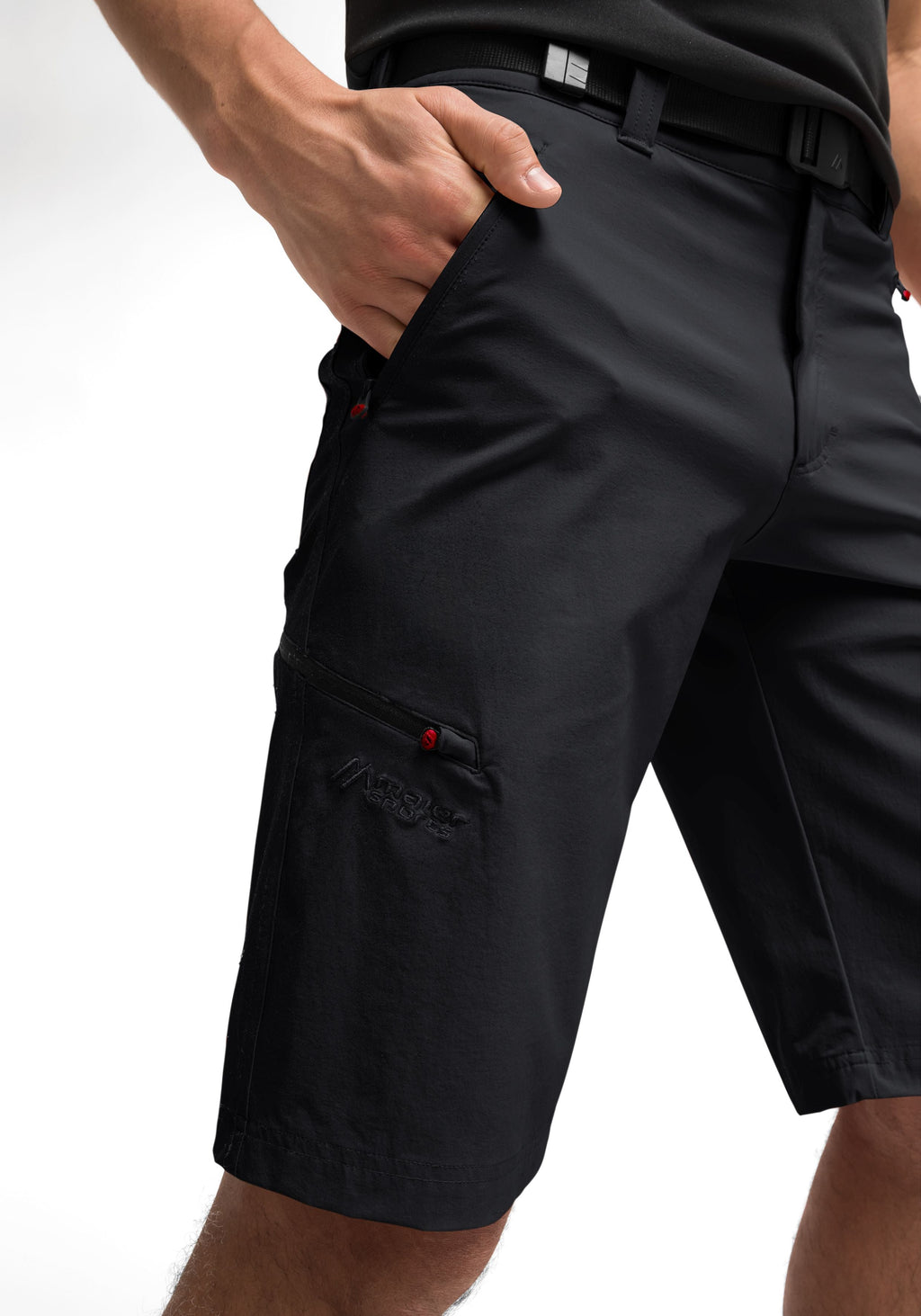 Maier Sports Nil Bermuda  – black