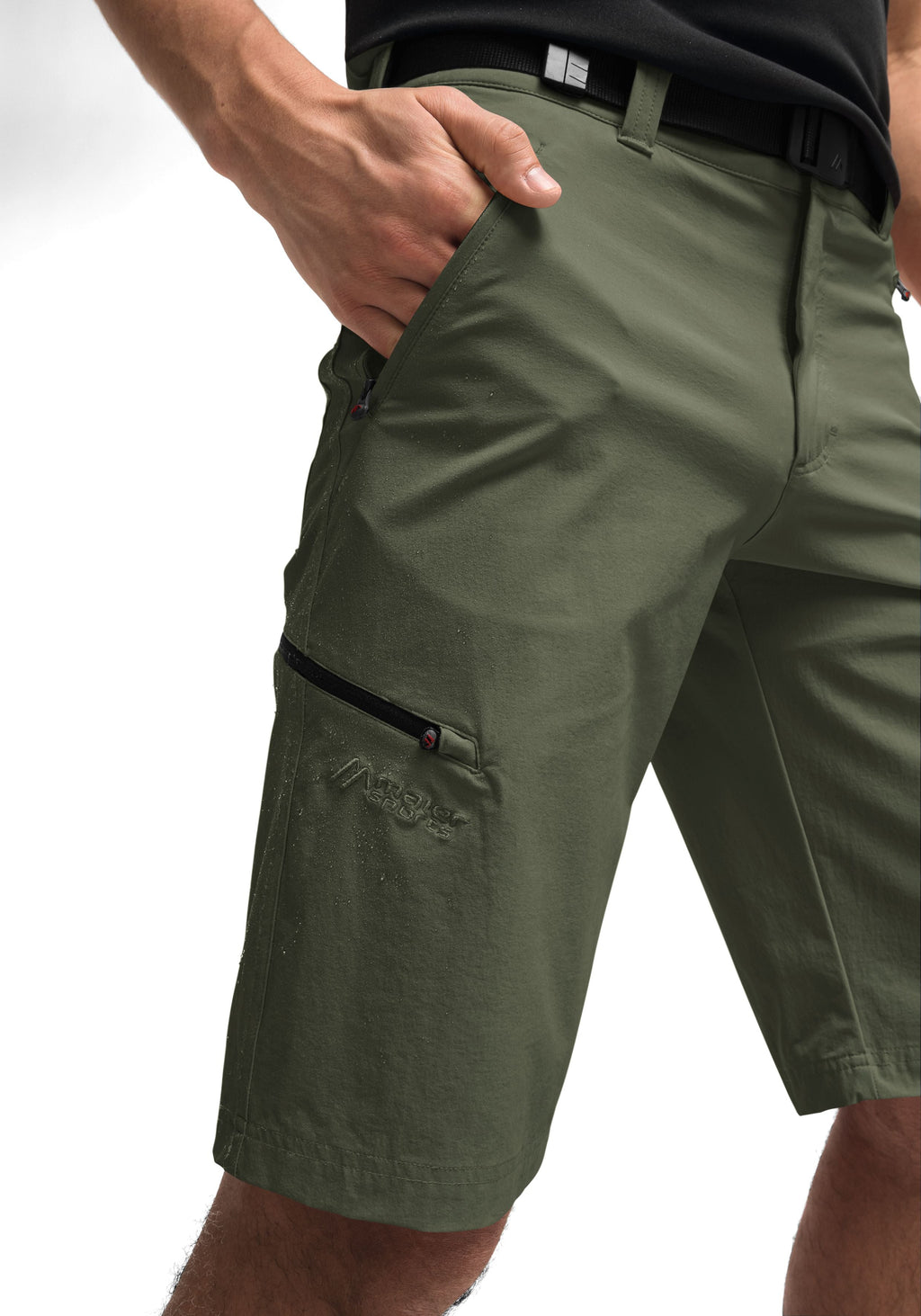 Maier Sports Nil Bermuda  – green goose