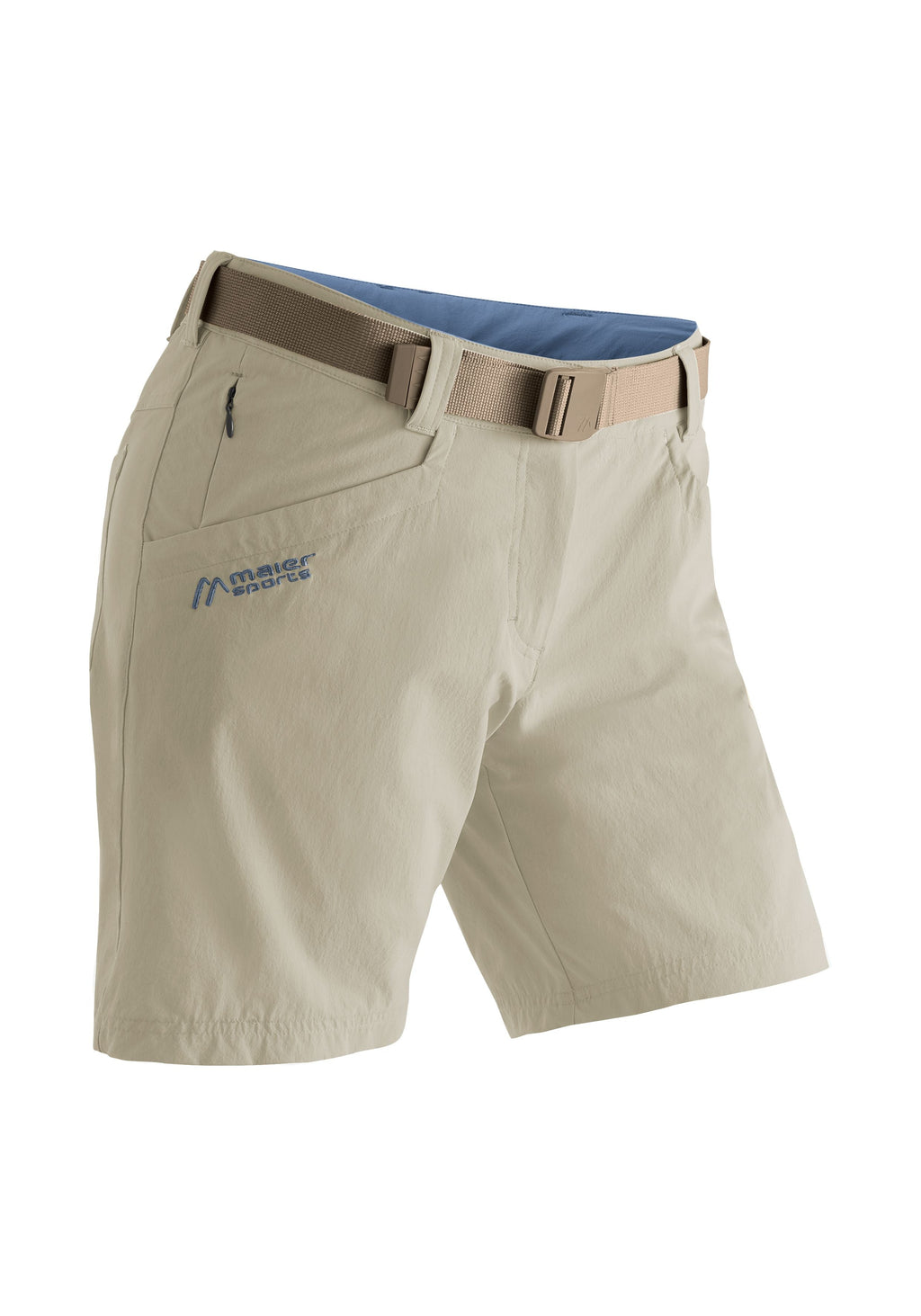 Maier Sports Lulaka Shorts  – brownrice/ensignb