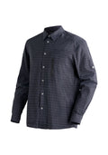 Maier Sports Mats L/S  – grey check