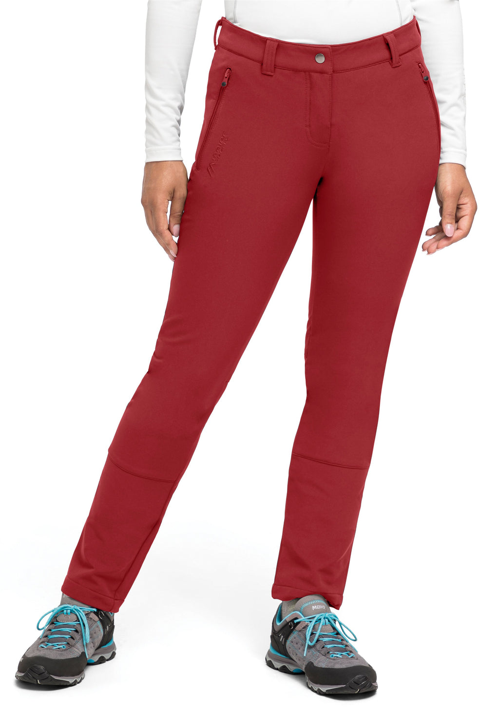Maier Sports Helga slim Outdoorhose Damen sun-dried tomato - 4