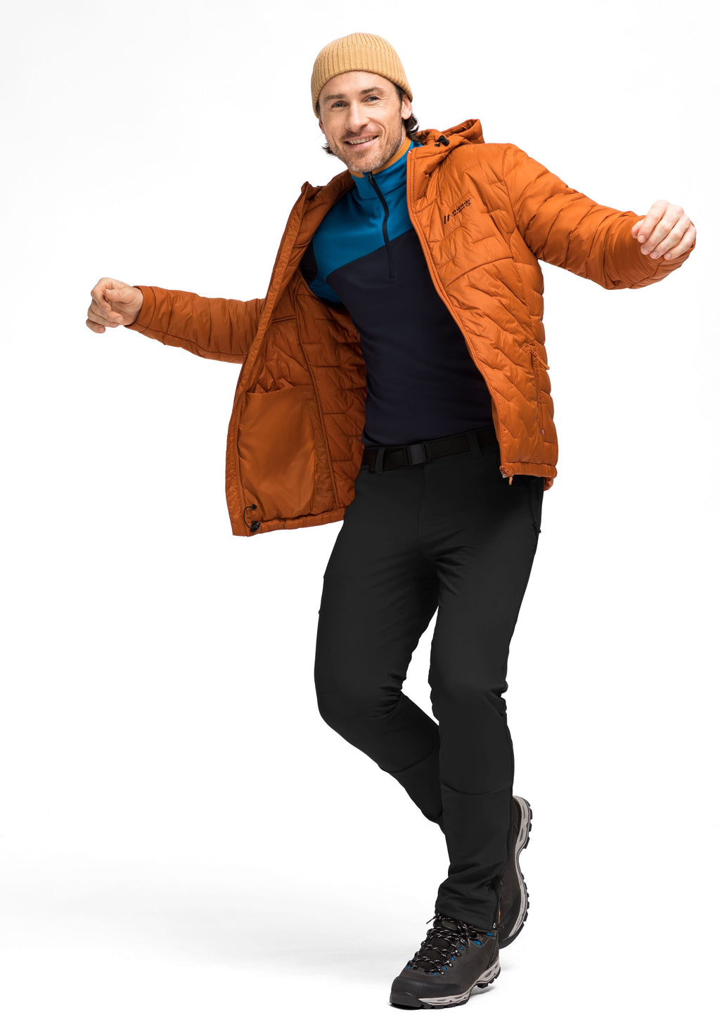 Maier Sports Naturno slim  – black