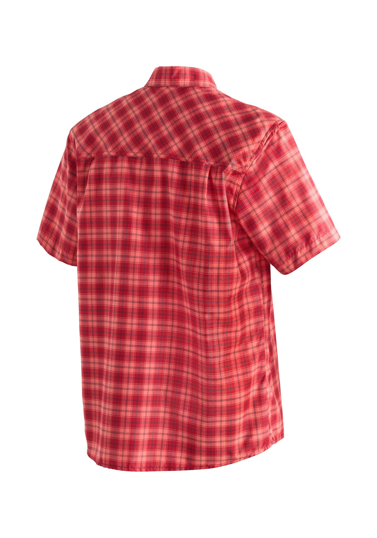 Maier Sports Mauro Funktionshemd Herren red check - 3