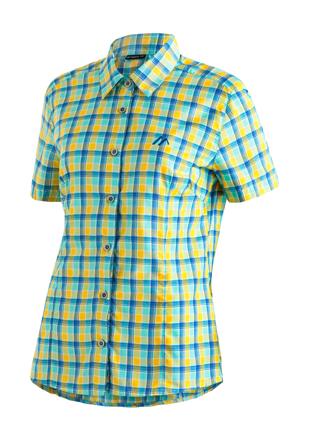 Maier Sports Philina  – blue yellow check