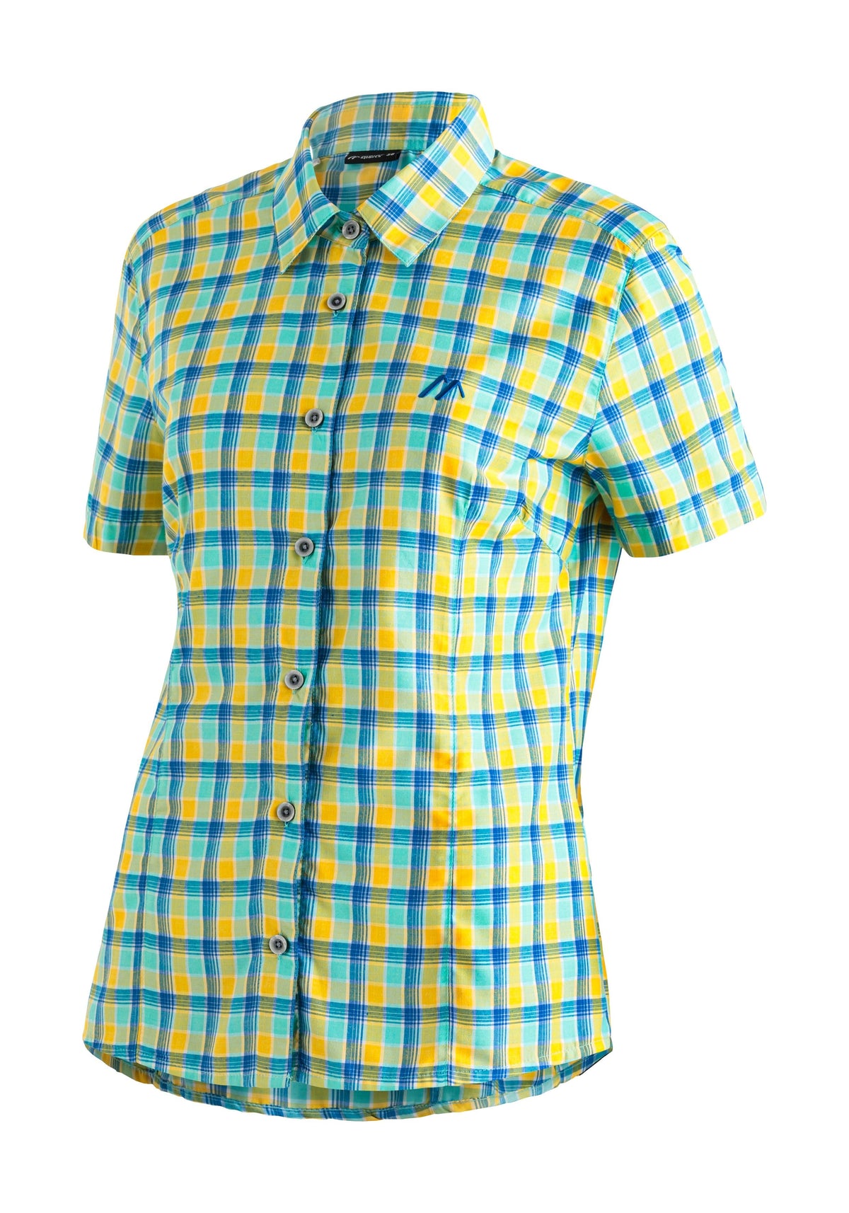 Maier Sports Philina  – blue yellow check