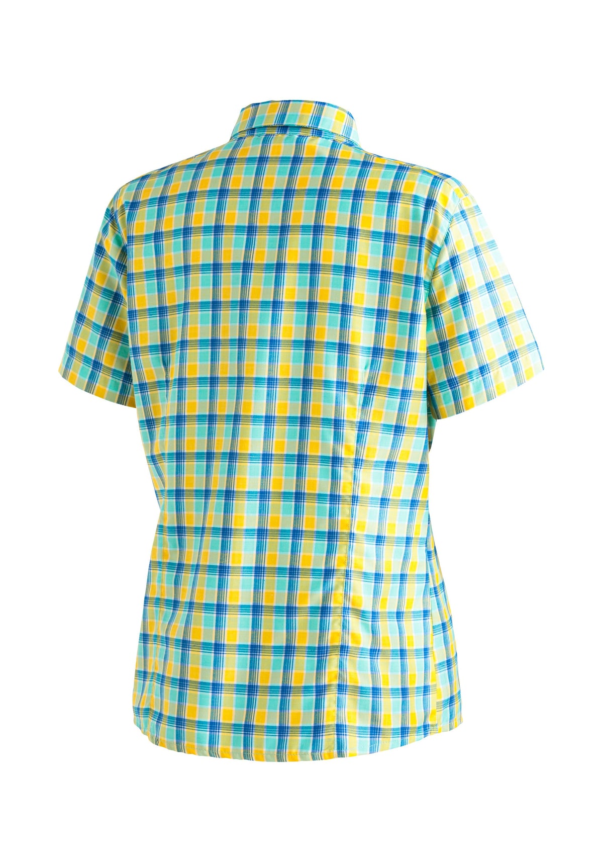 Maier Sports Philina  – blue yellow check