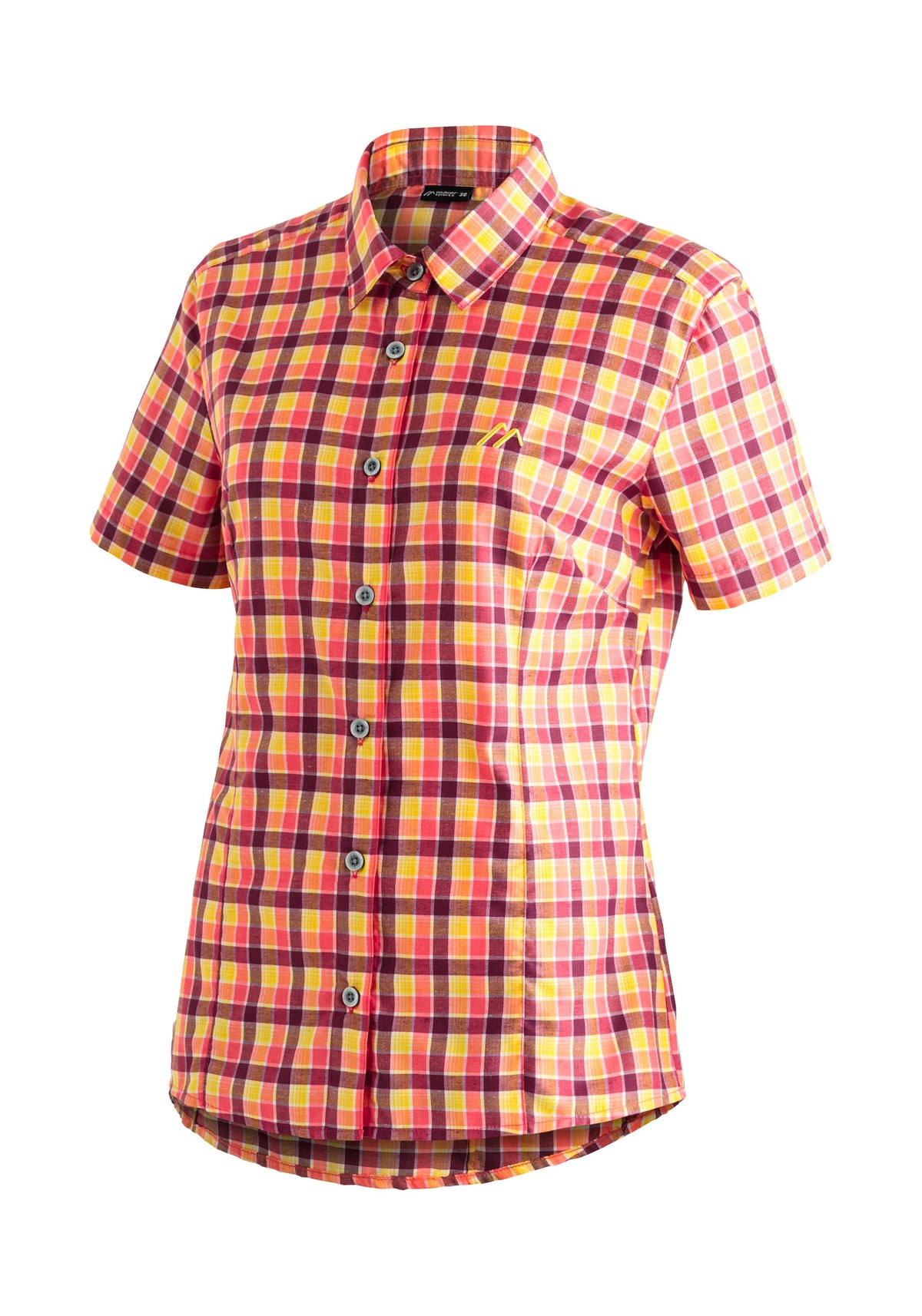 Maier Sports Philina  – red yellow check