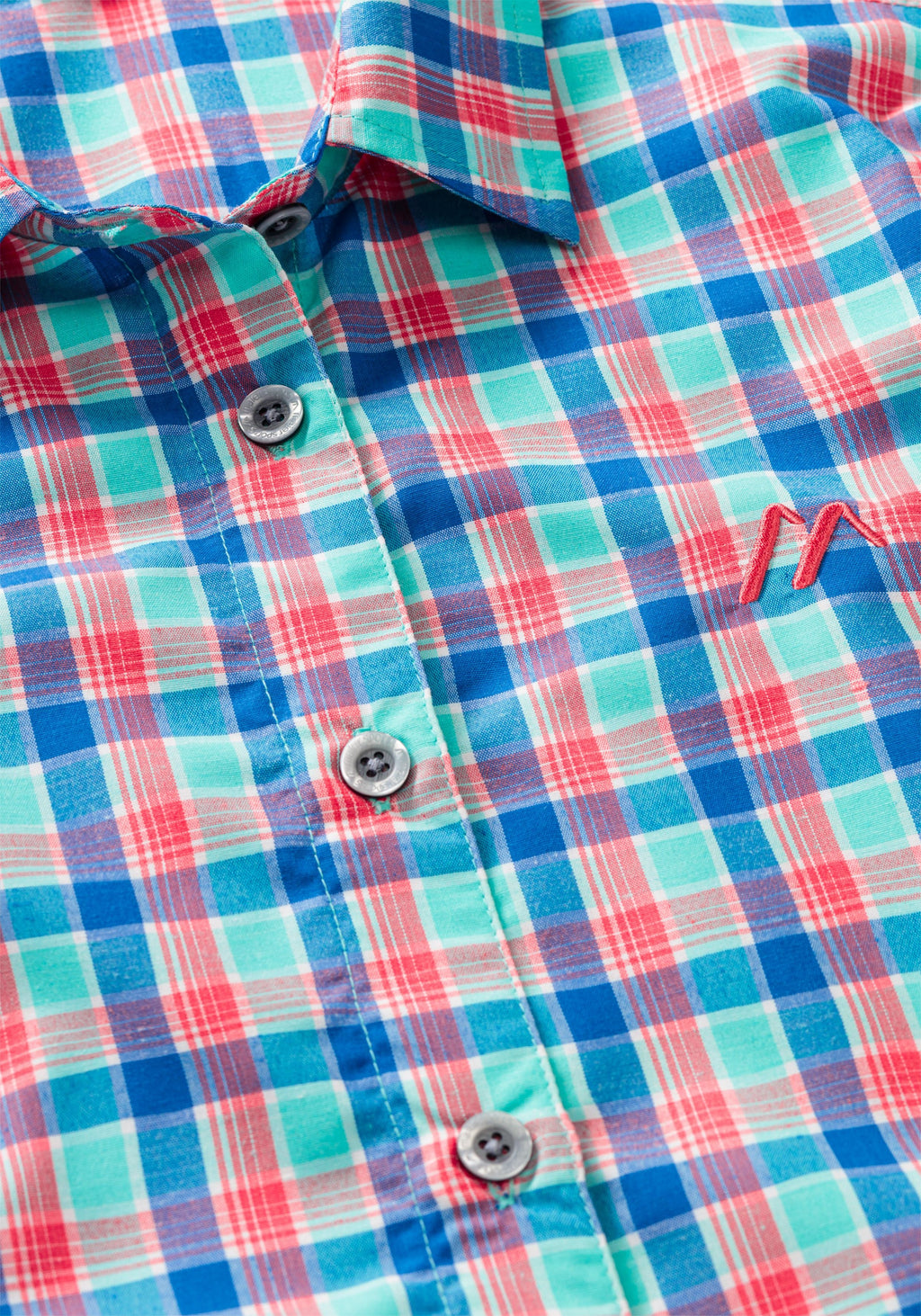 Maier Sports Philina  – blue red check