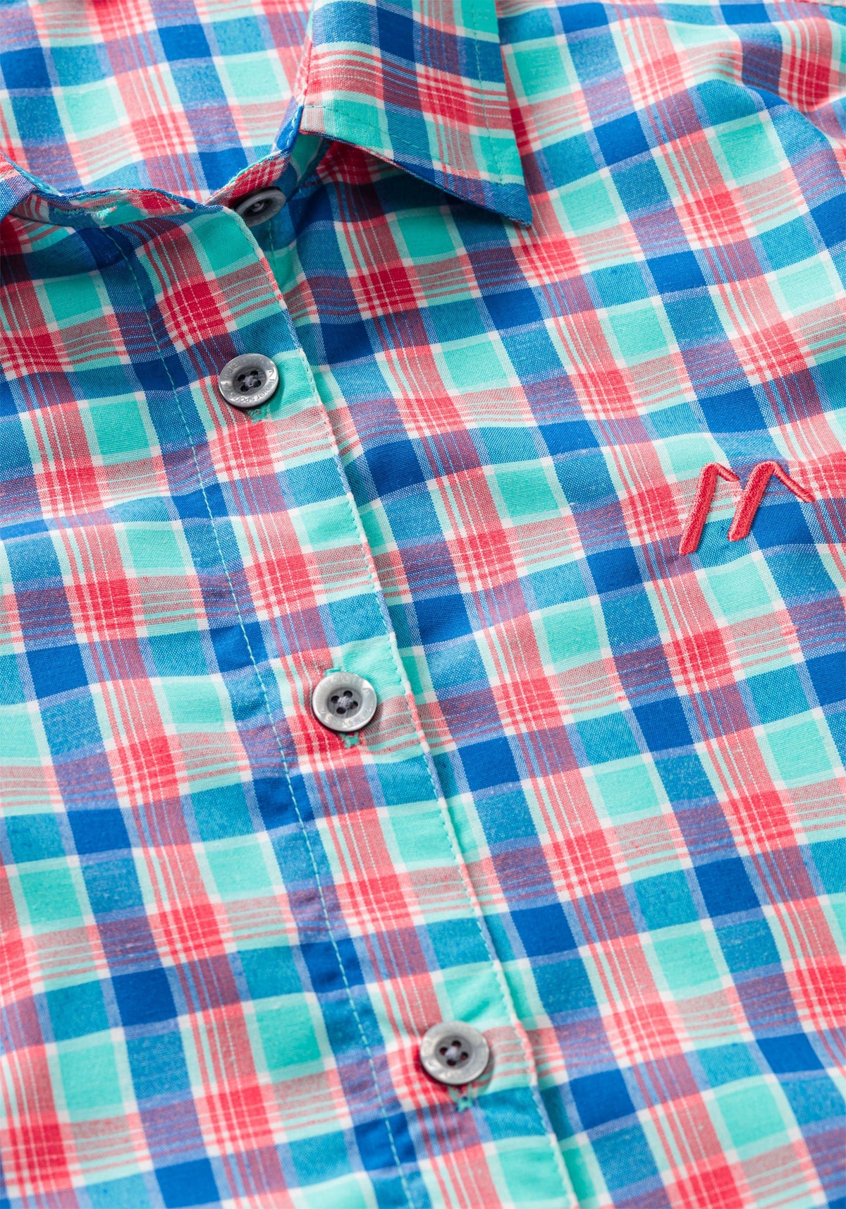 Maier Sports Philina  – blue red check