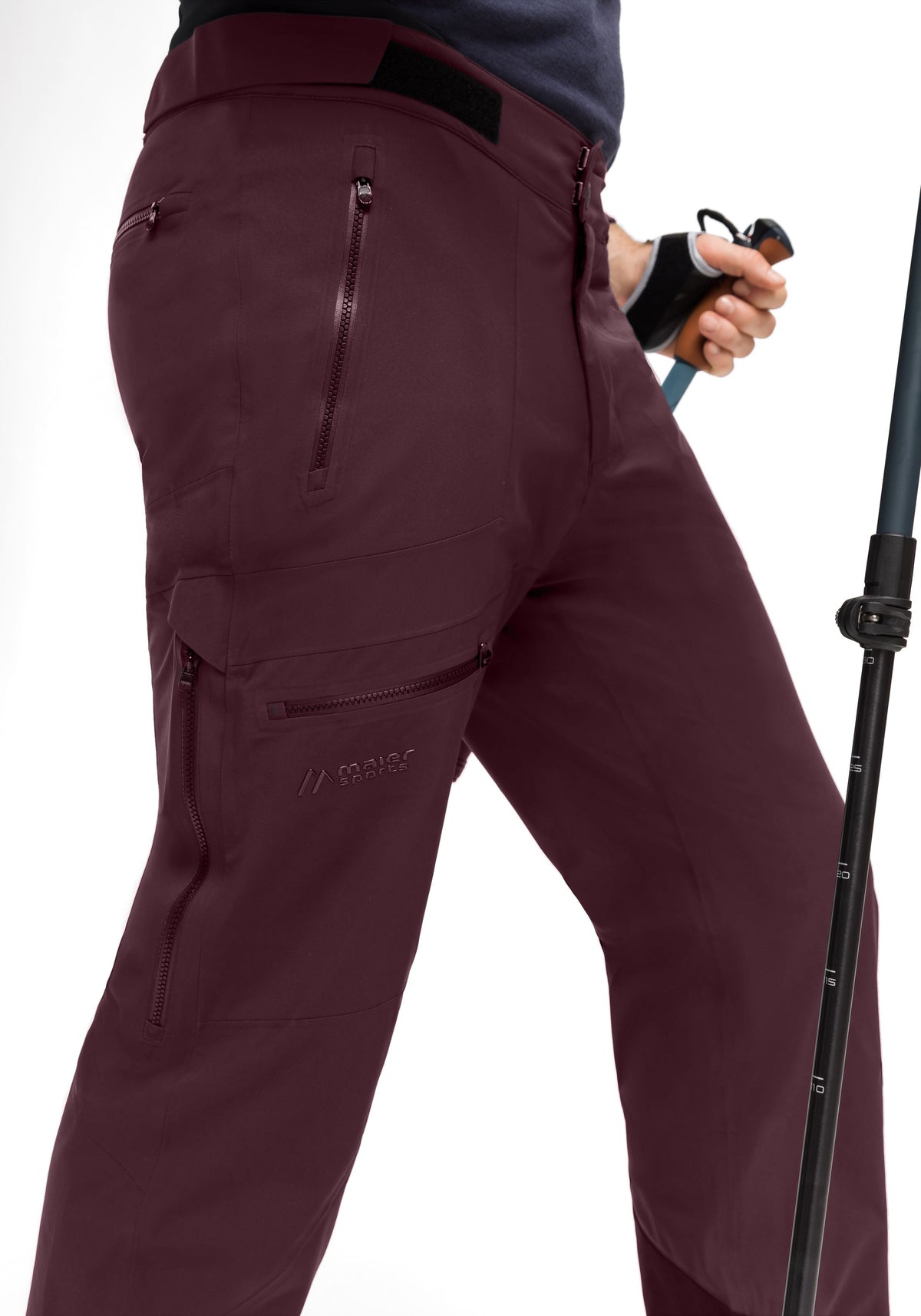 Maier Sports Liland P3 Pants M Outdoorhose Herren rich soil - 2