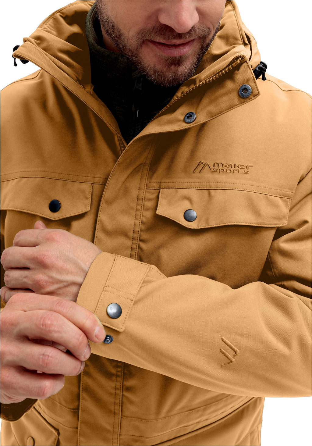 Maier Sports Knuth Outdoorjacke Herren brandy punch - 7