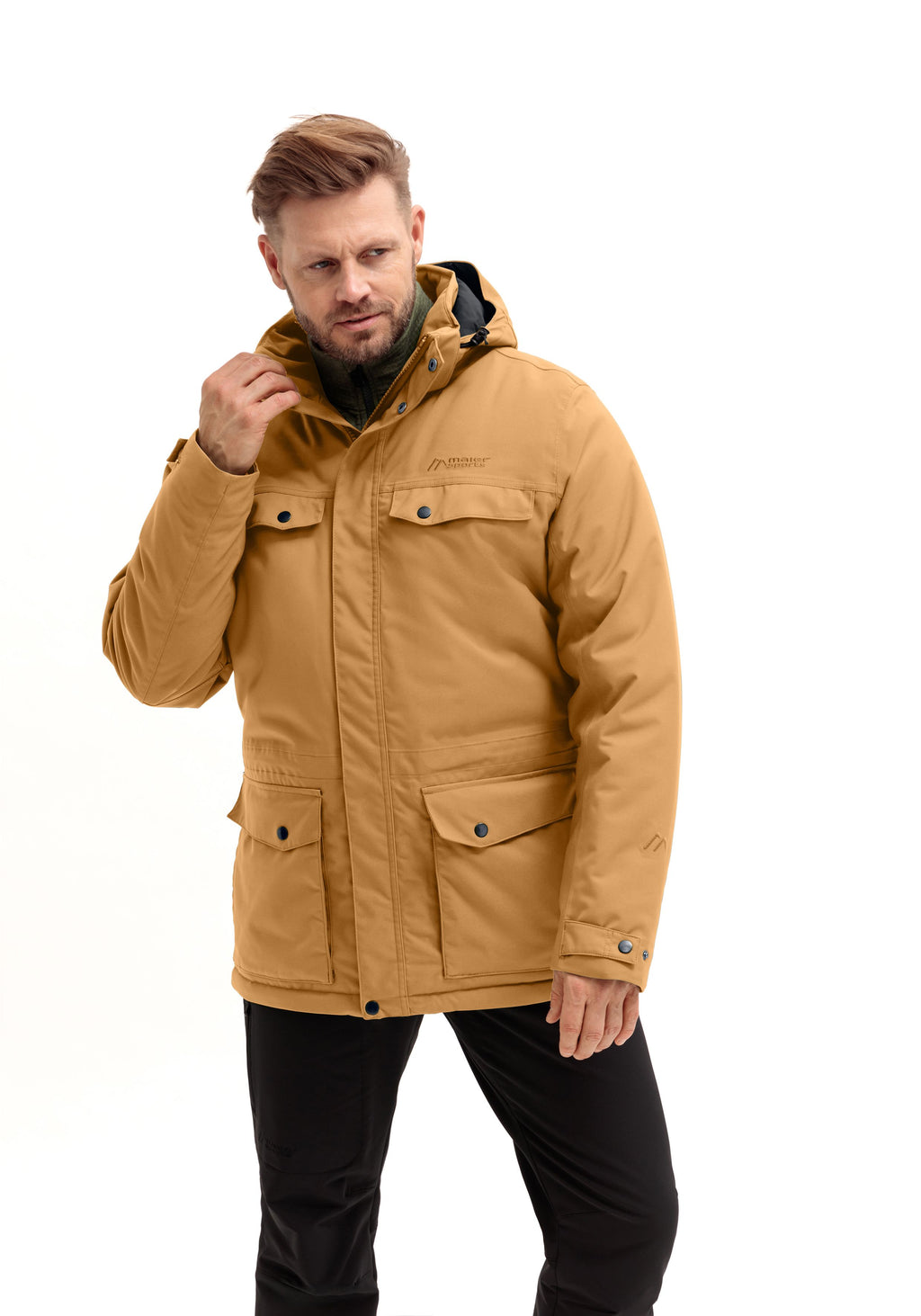 Maier Sports Knuth Outdoorjacke Herren brandy punch - 4