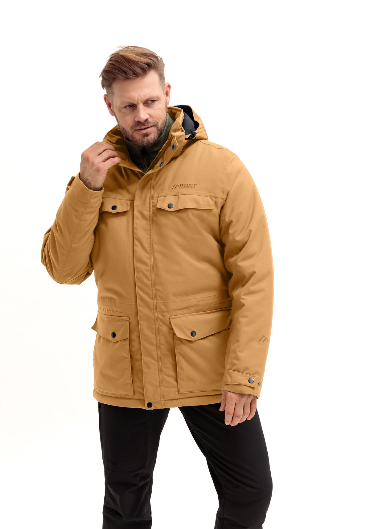 Maier Sports Knuth Outdoorjacke Herren brandy punch - 4