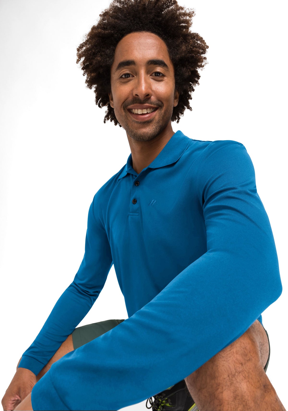 Maier Sports Ulrich L/S  – imperial blue