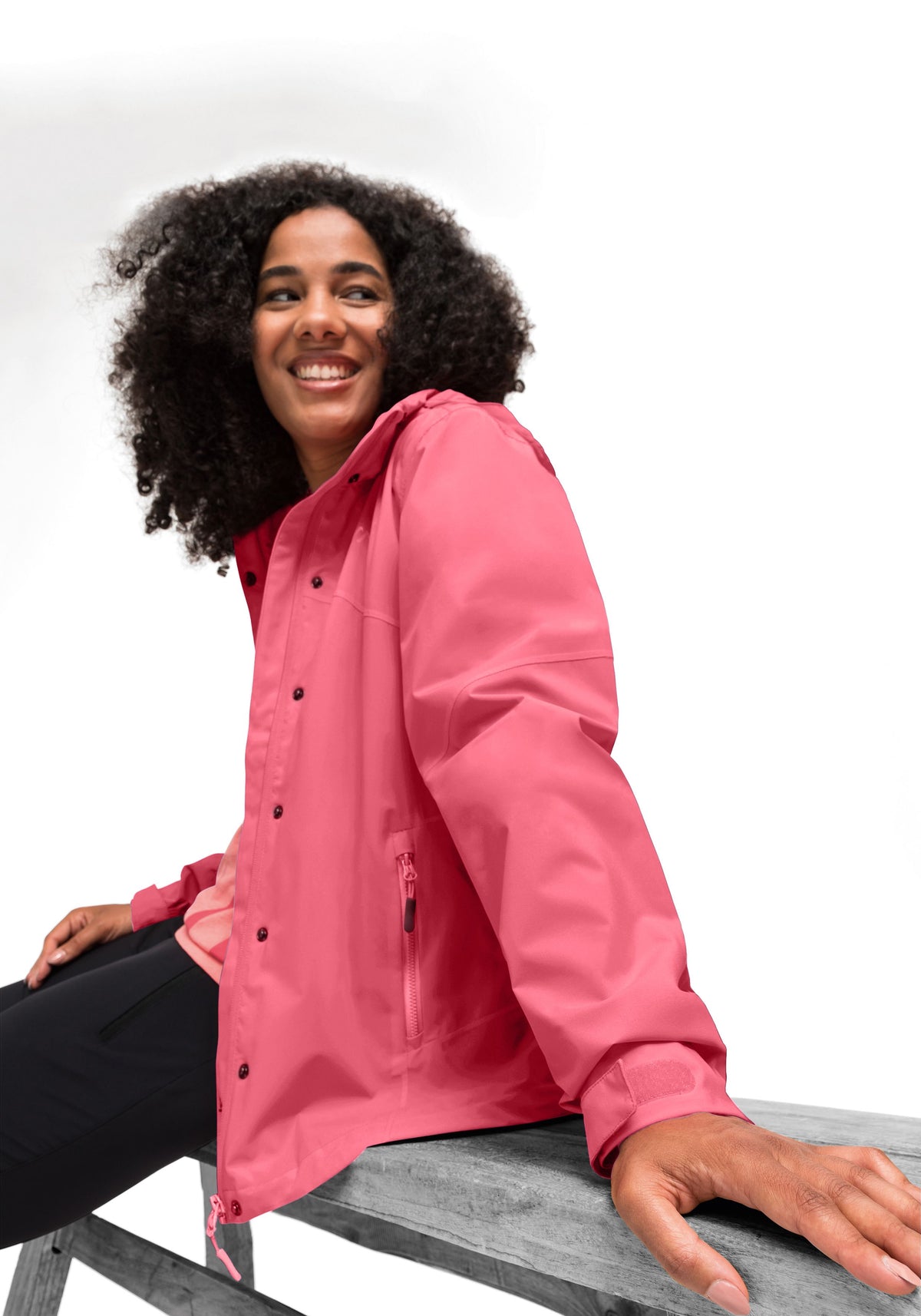 Maier Sports Metor rec W Outdoorjacke Damen sugared coral - 2
