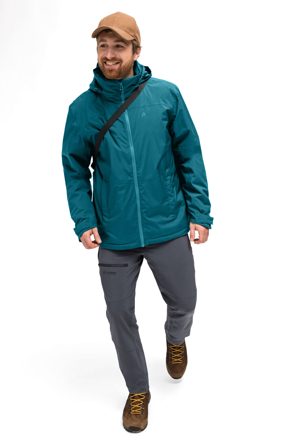Maier Sports Metor Therm Rec M Outdoorjacke Herren teal denim stone - 6
