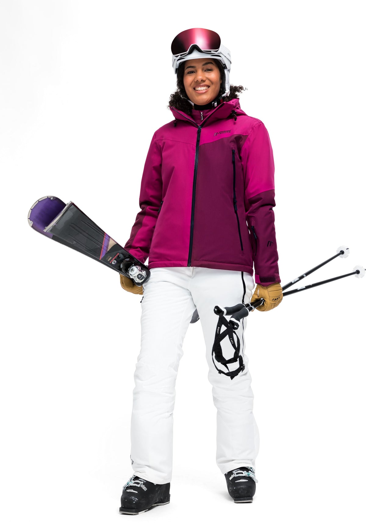 Maier Sports Nuria  – magenta/cherrywin