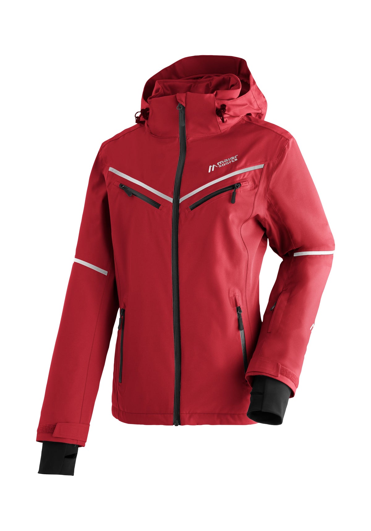 Maier Sports Lunada Skijacke Damen salsa / white