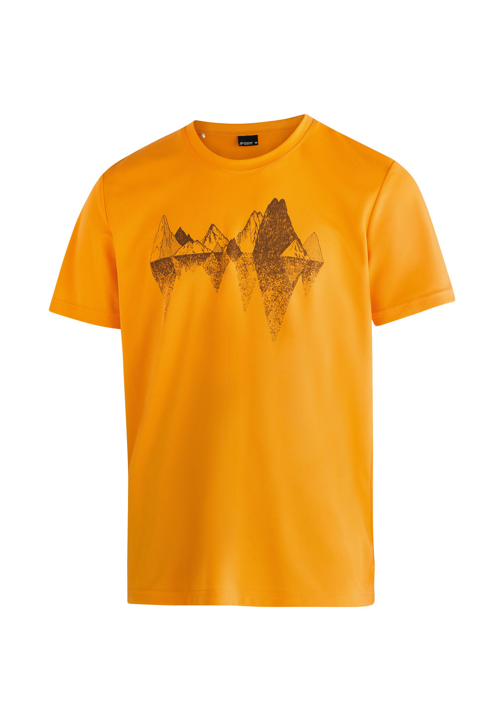 Maier Sports Tilia Pique M Funktionsshirt Herren orange glow