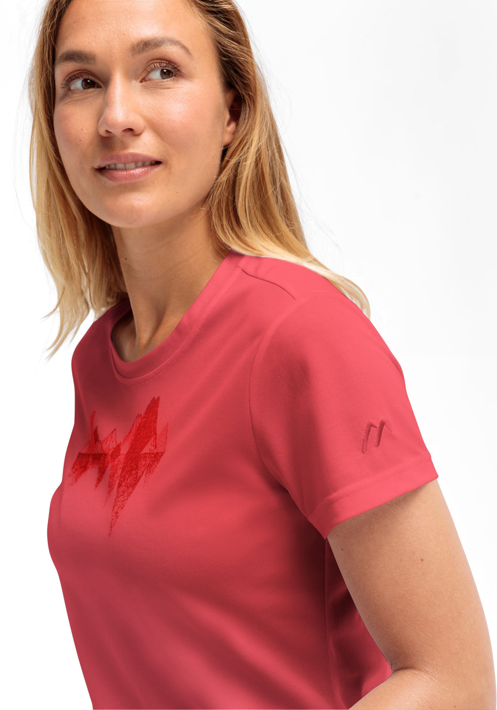 Maier Sports Tilia Pique W  – watermelon red