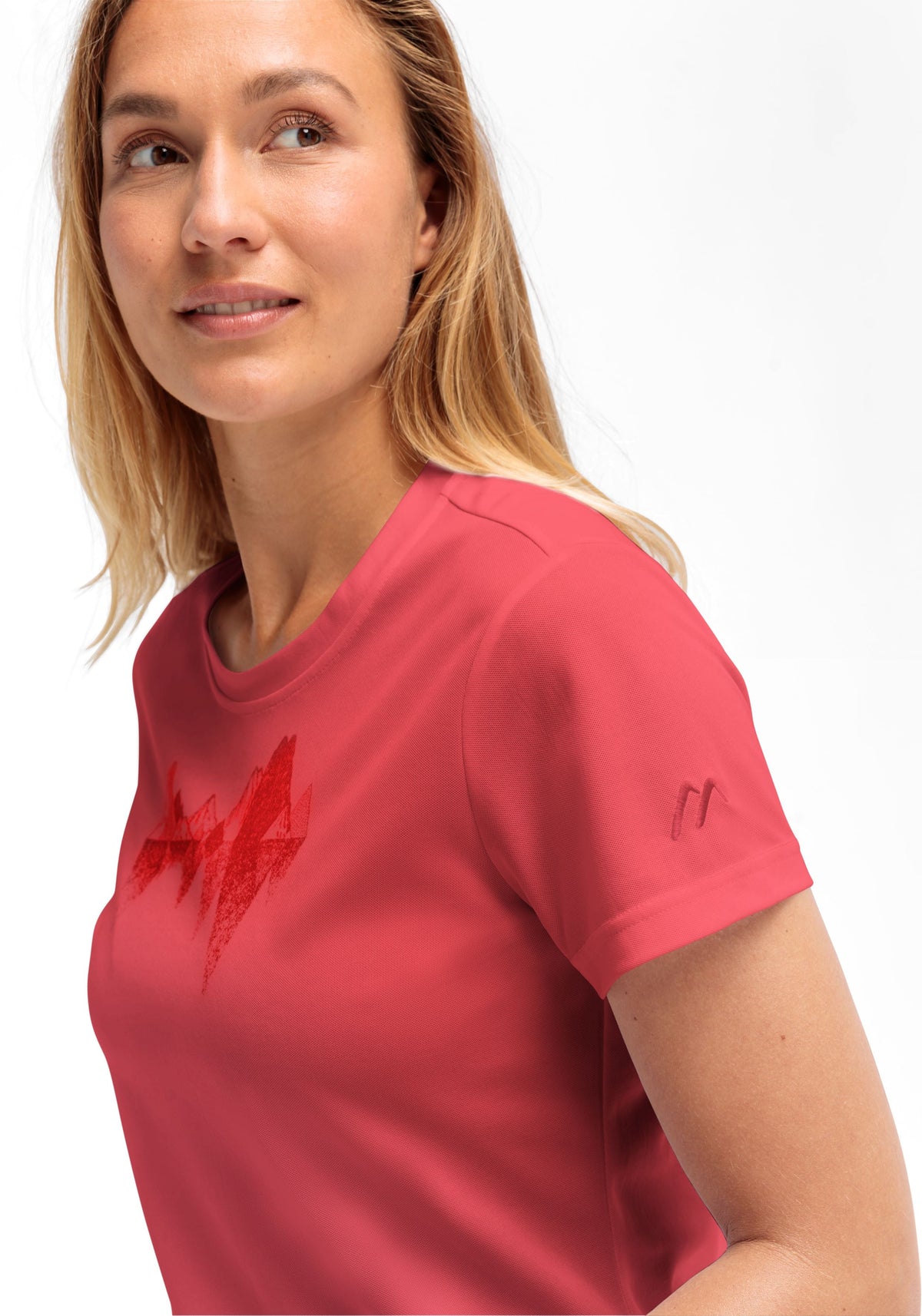 Maier Sports Tilia Pique W  – watermelon red