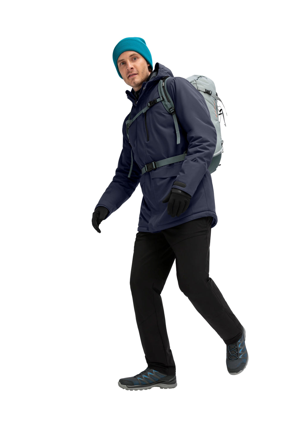 Maier Sports Peyor long Outdoorjacke Herren night sky - 7