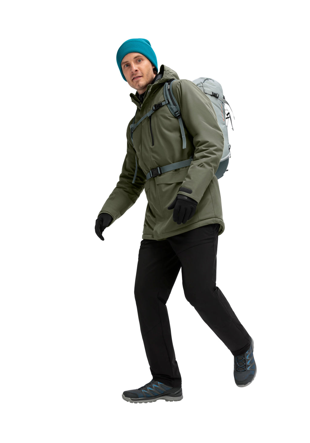 Maier Sports Peyor long Outdoorjacke Herren green goose - 7