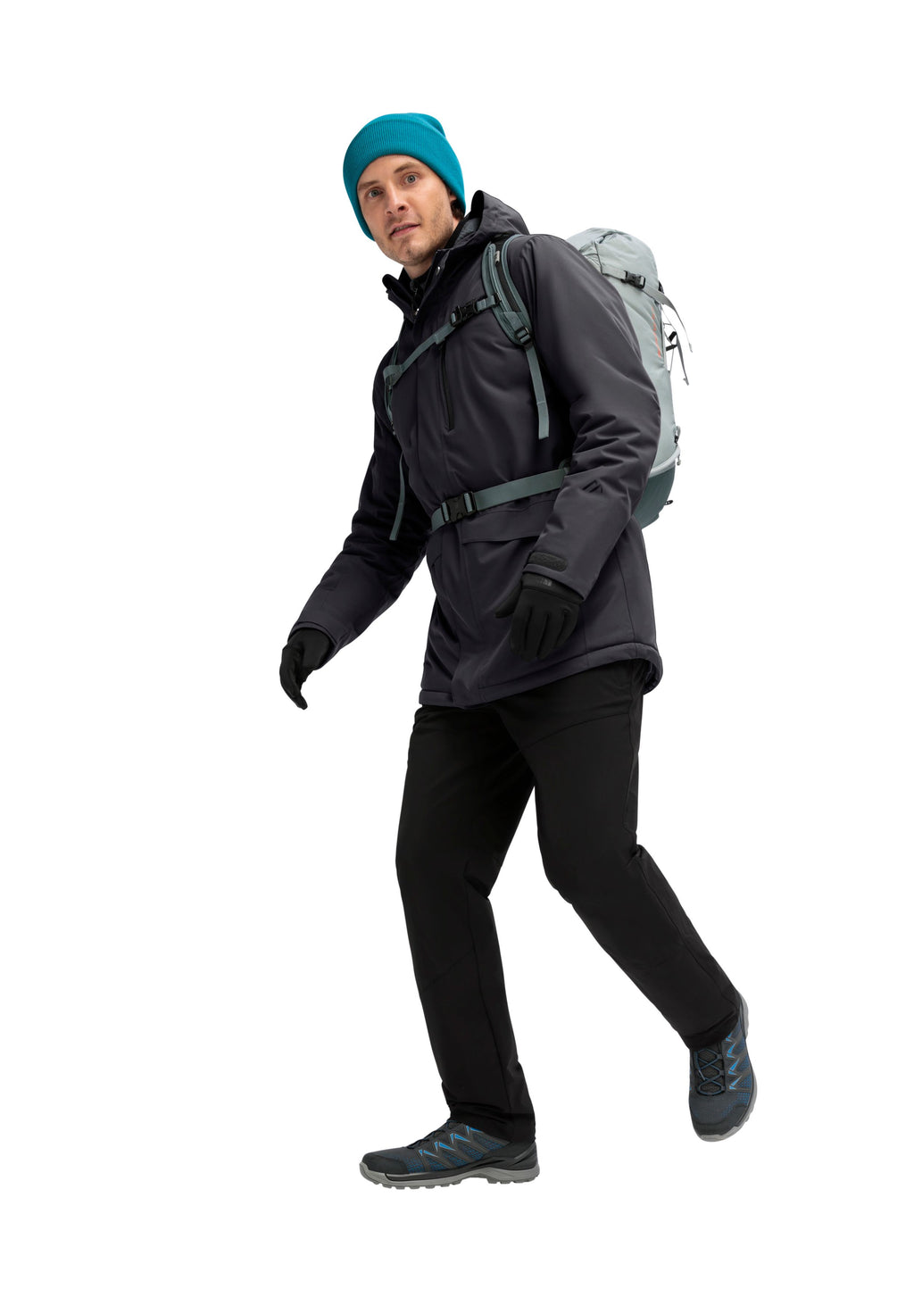 Maier Sports Peyor long Outdoorjacke Herren ash - 7