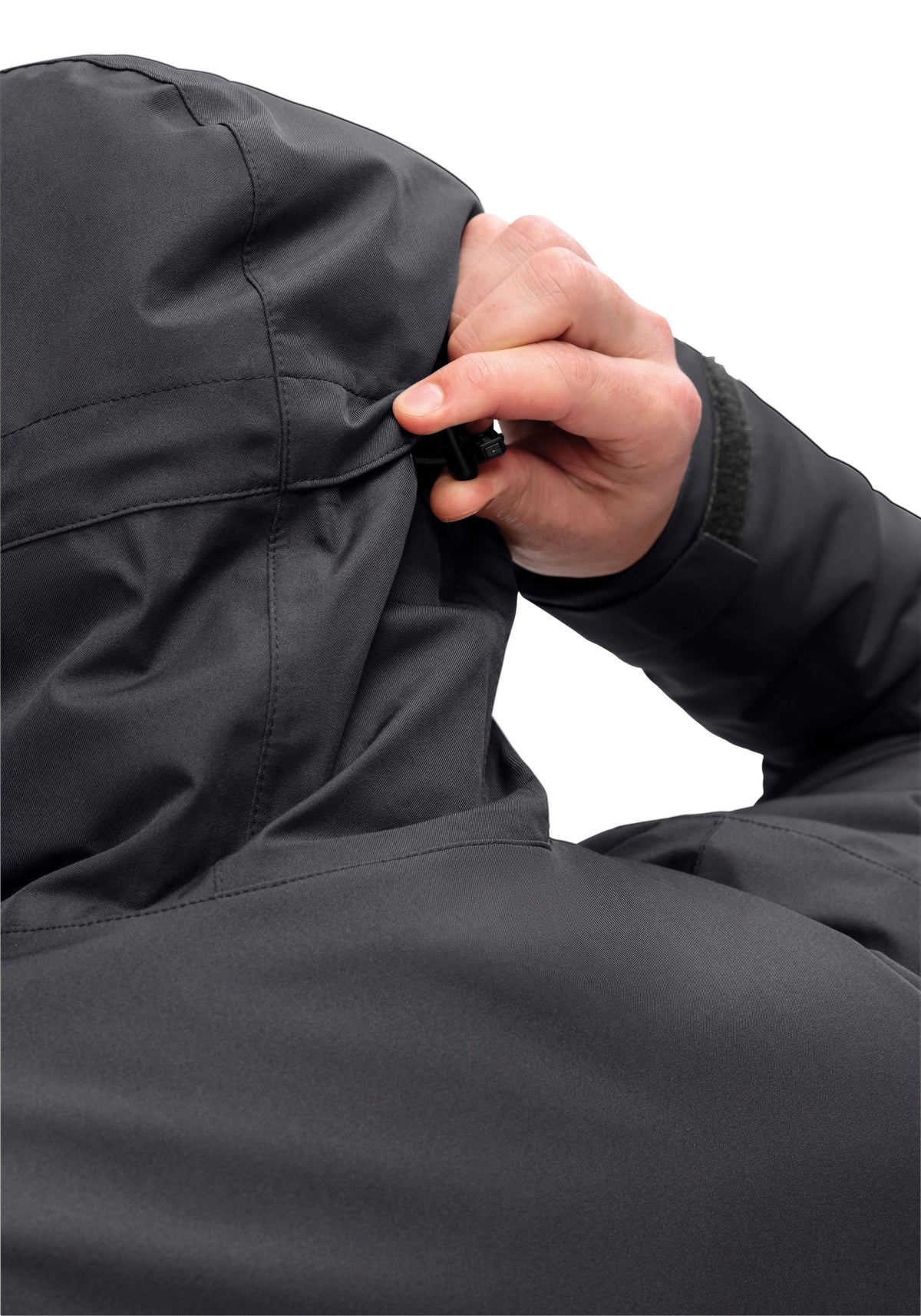 Maier Sports Peyor long Outdoorjacke Herren ash - 5