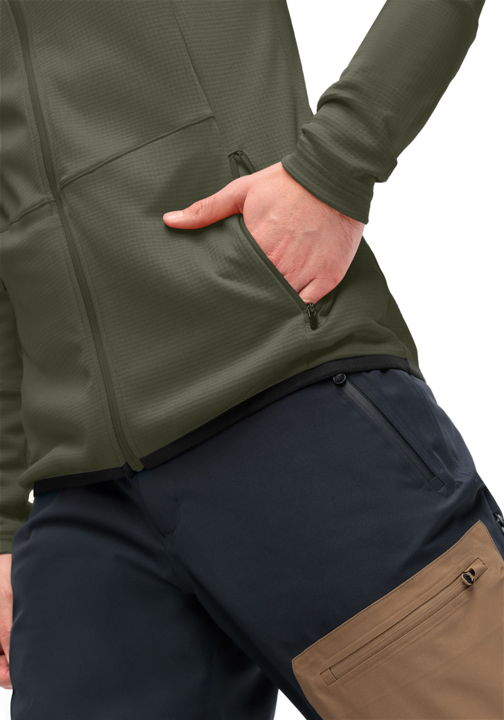 Maier Sports Sinaia M Midlayer Herren green goose - 2