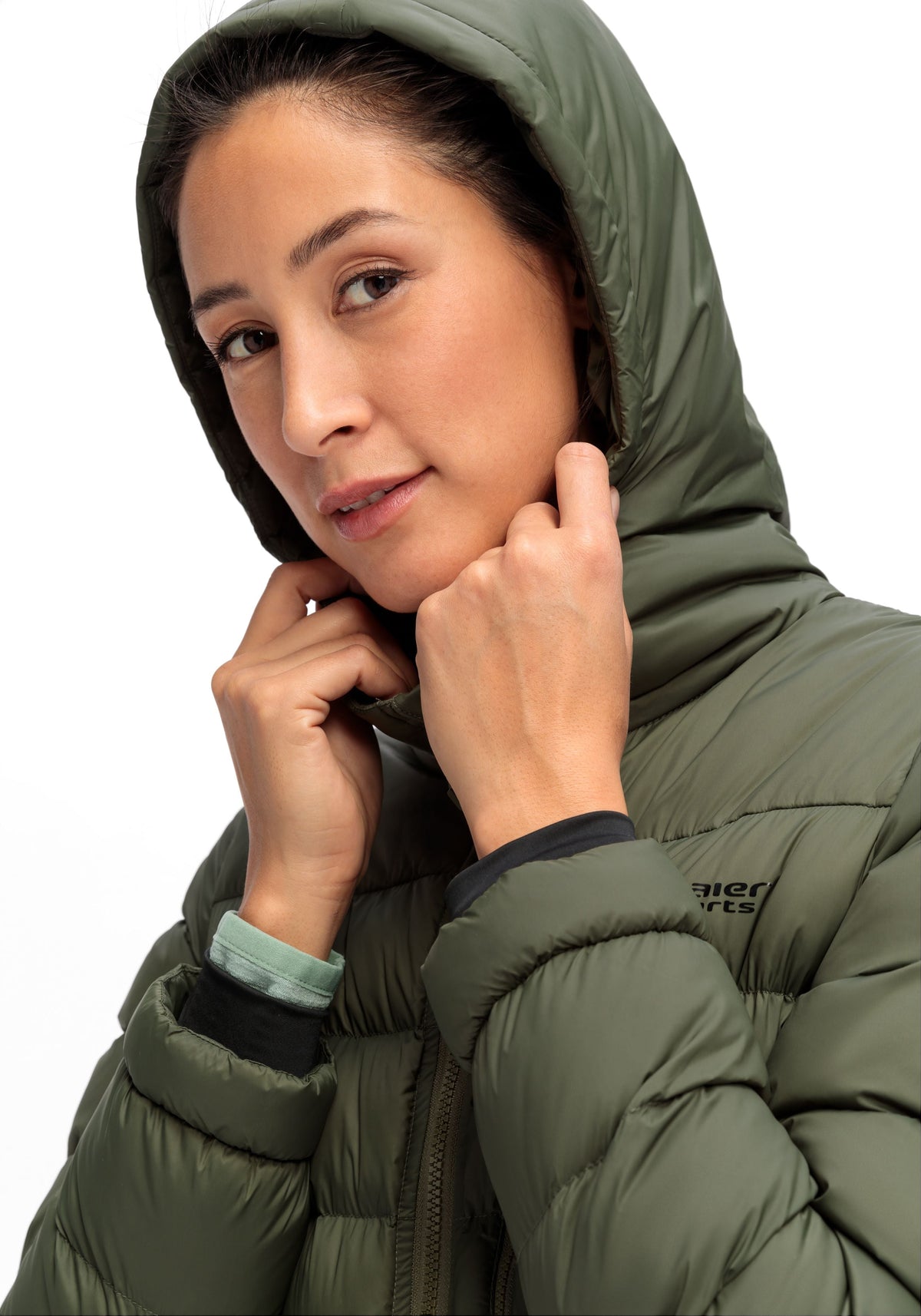 Maier Sports Lomnica Coat W  – Green