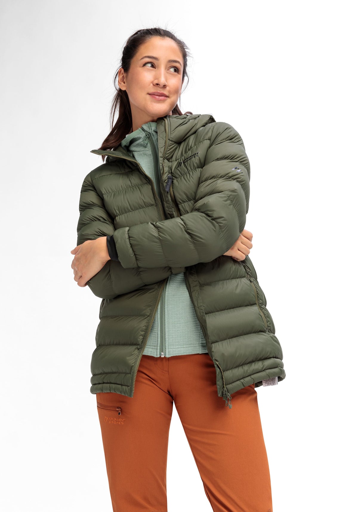 Maier Sports Lomnica Coat W  – Green