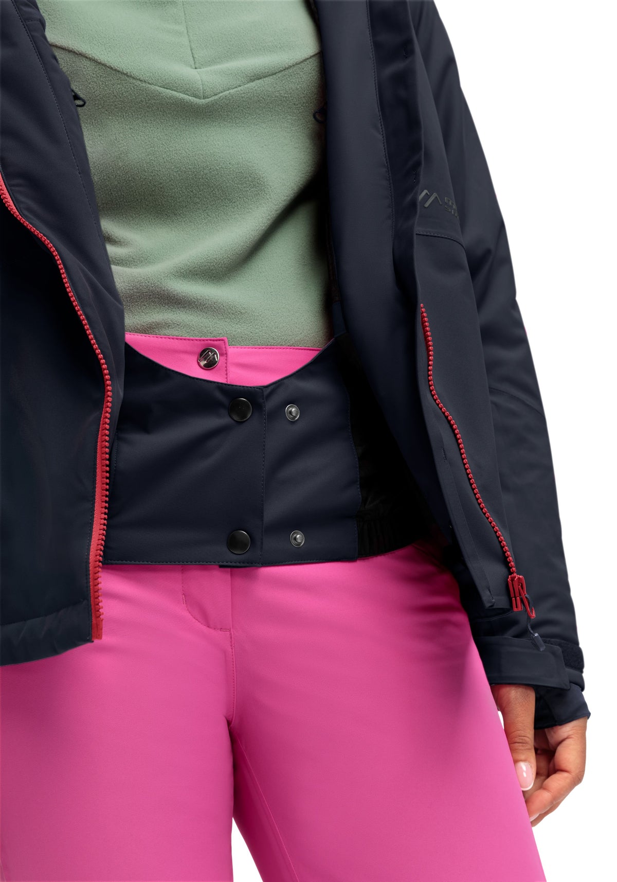Maier Sports Straja Skijacke Damen night sky/salsa - 2