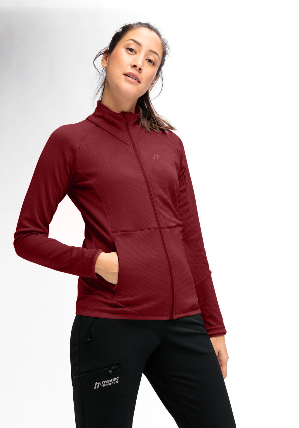Maier Sports Sinaia W Midlayer Damen sun-dried tomato - 4