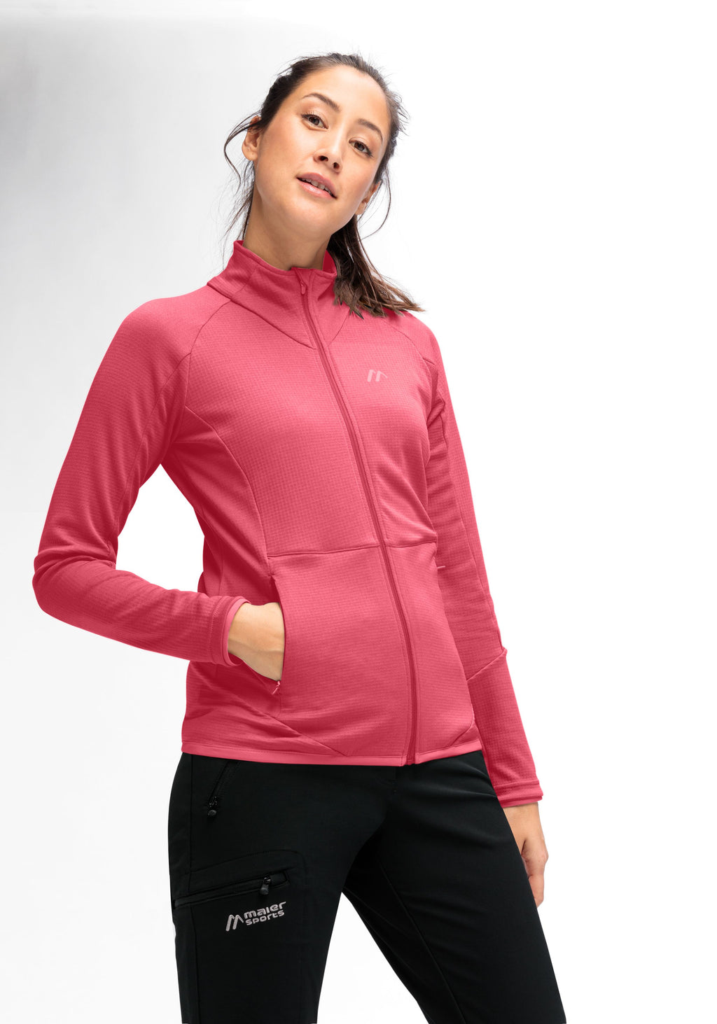 Maier Sports Sinaia W Midlayer Damen sugared coral - 4