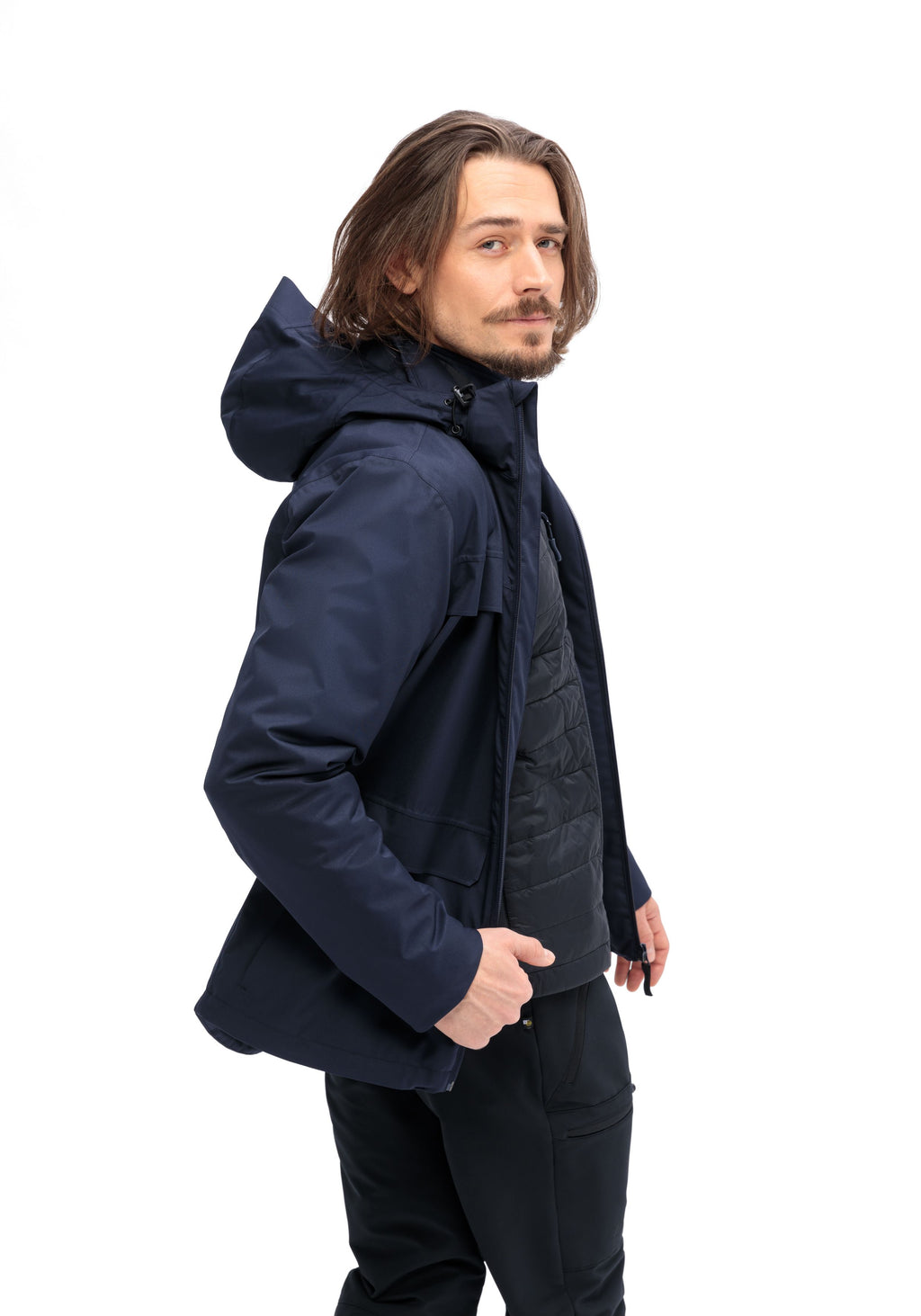 Maier Sports WOUT 3-in-1 Jacke Herren night sky - 6