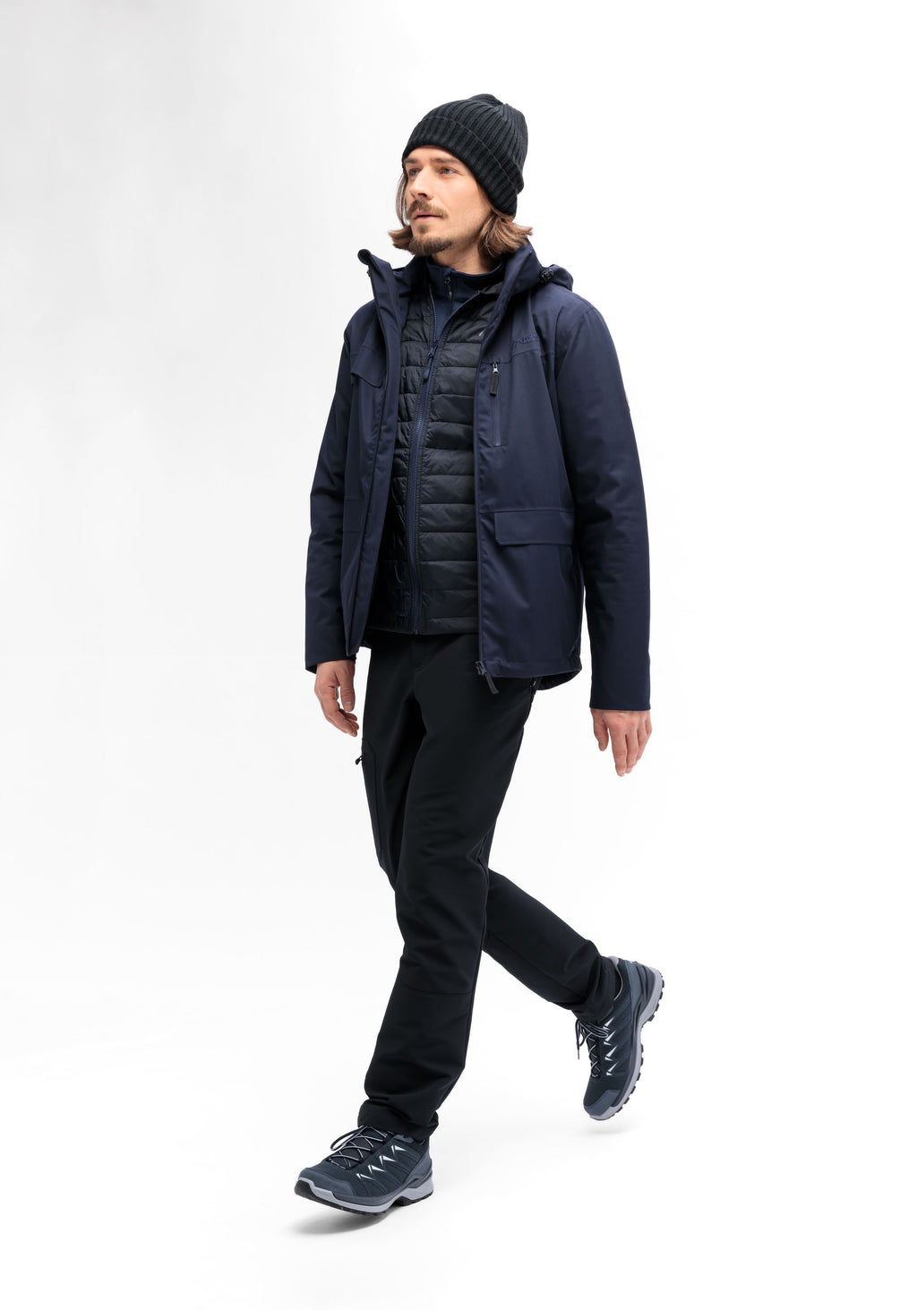 Maier Sports WOUT 3-in-1 Jacke Herren night sky - 9