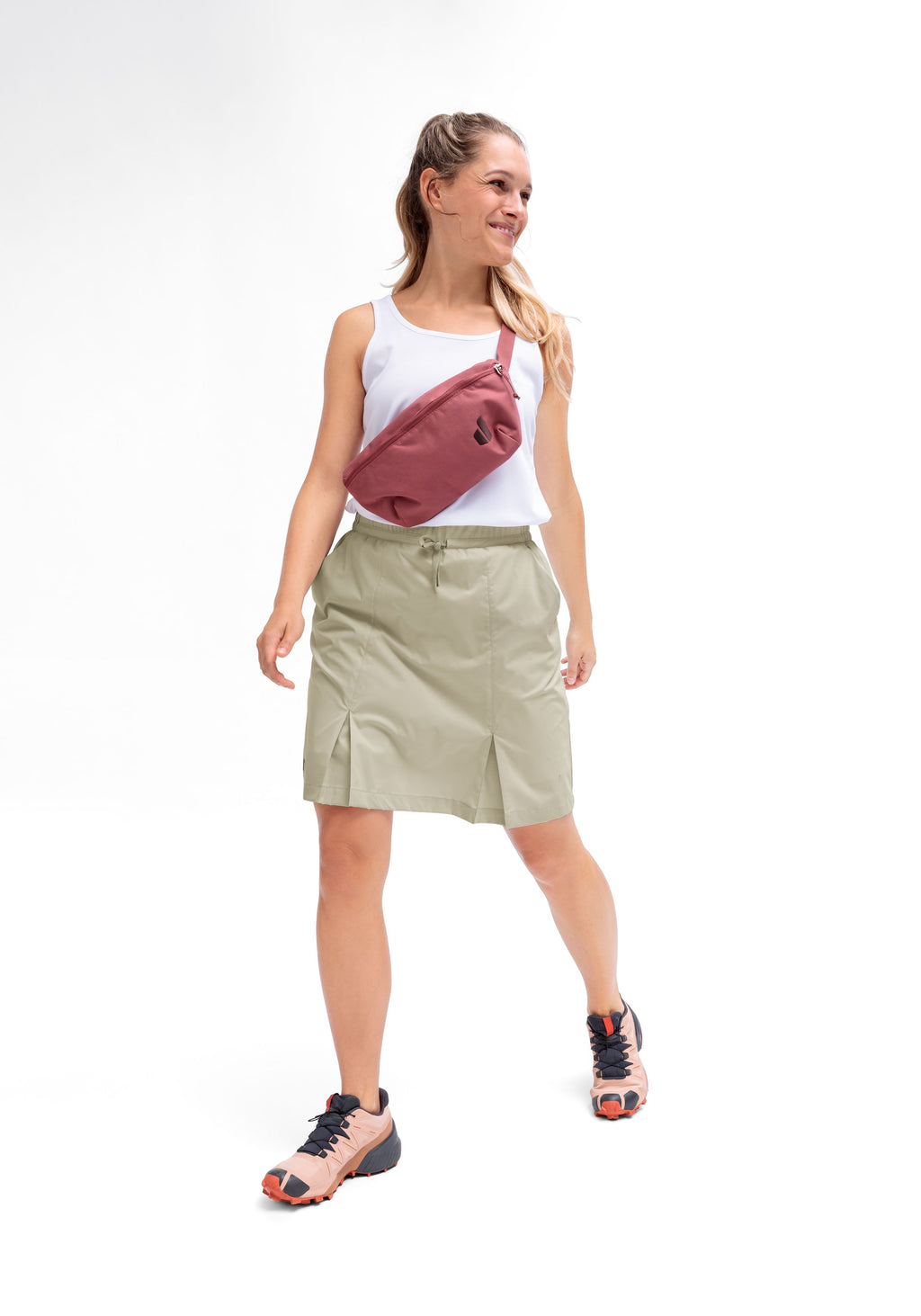 Maier Sports Fortunit Shortin W Skort Damen brown rice - 6