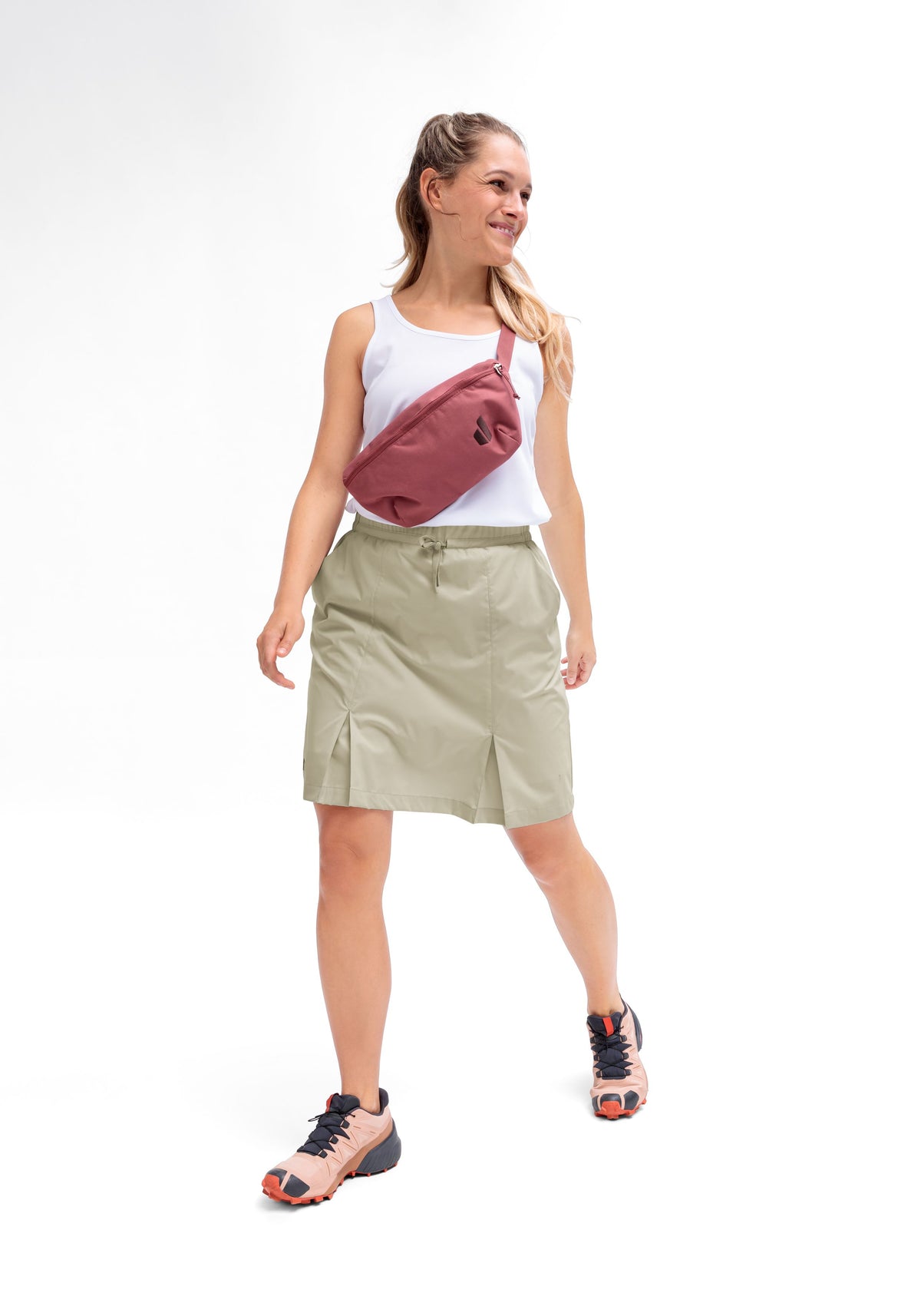 Maier Sports Fortunit Shortin W Skort Damen brown rice - 6