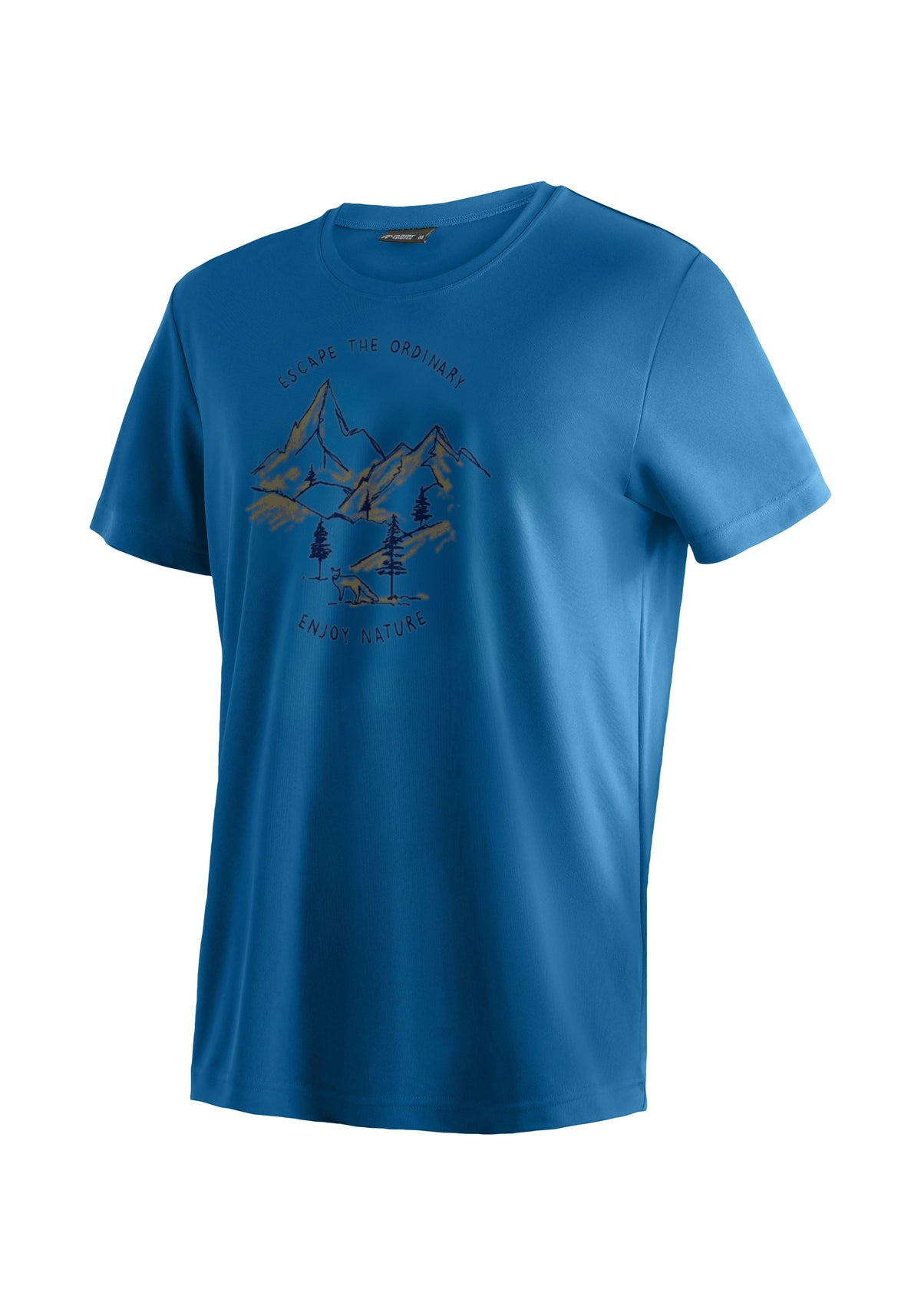 Maier Sports Dieter Print  – imperial blue
