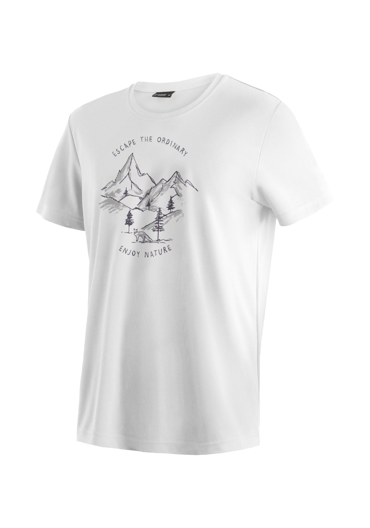 Maier Sports Dieter Print  – white