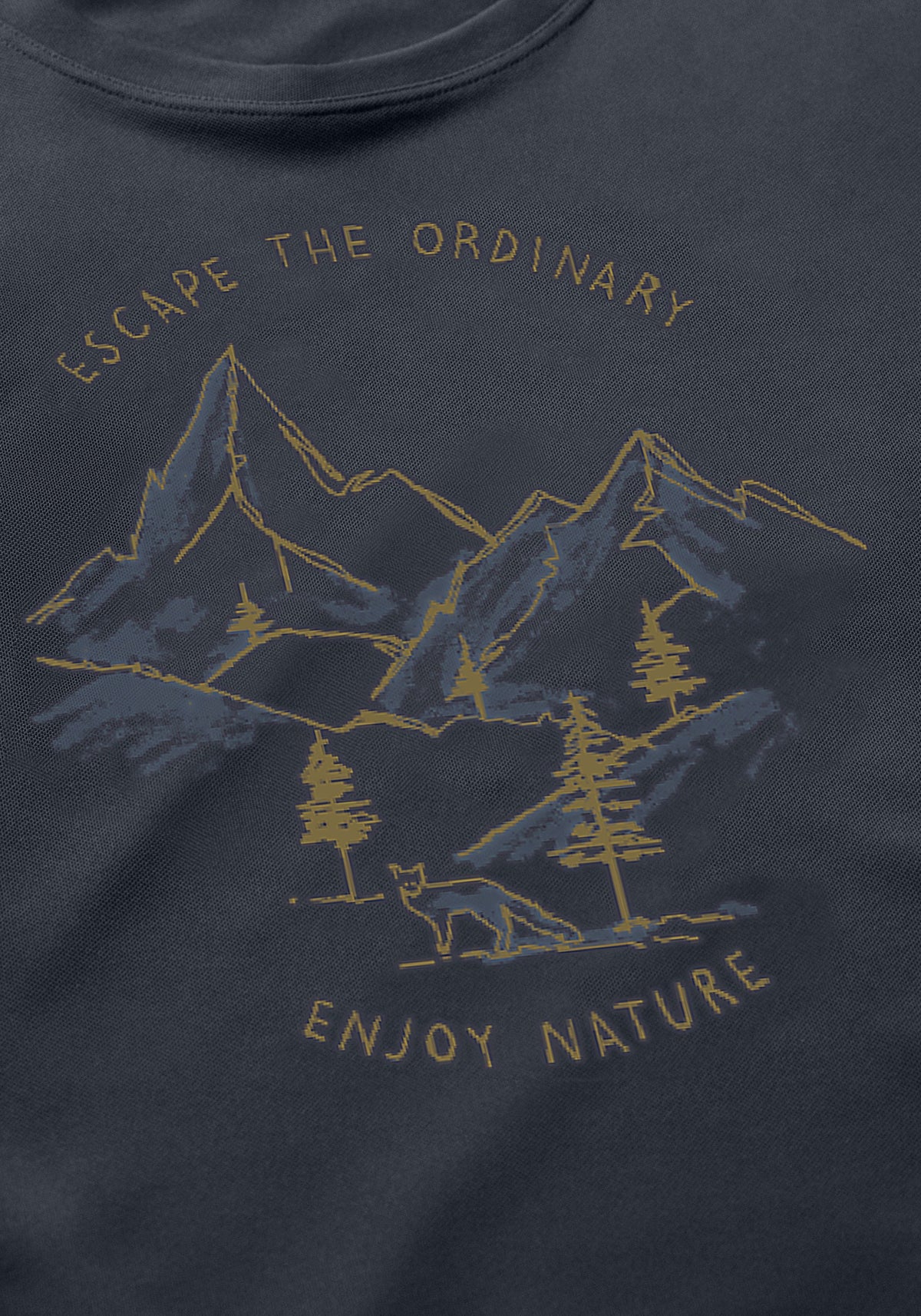 Maier Sports Dieter Print  – graphite