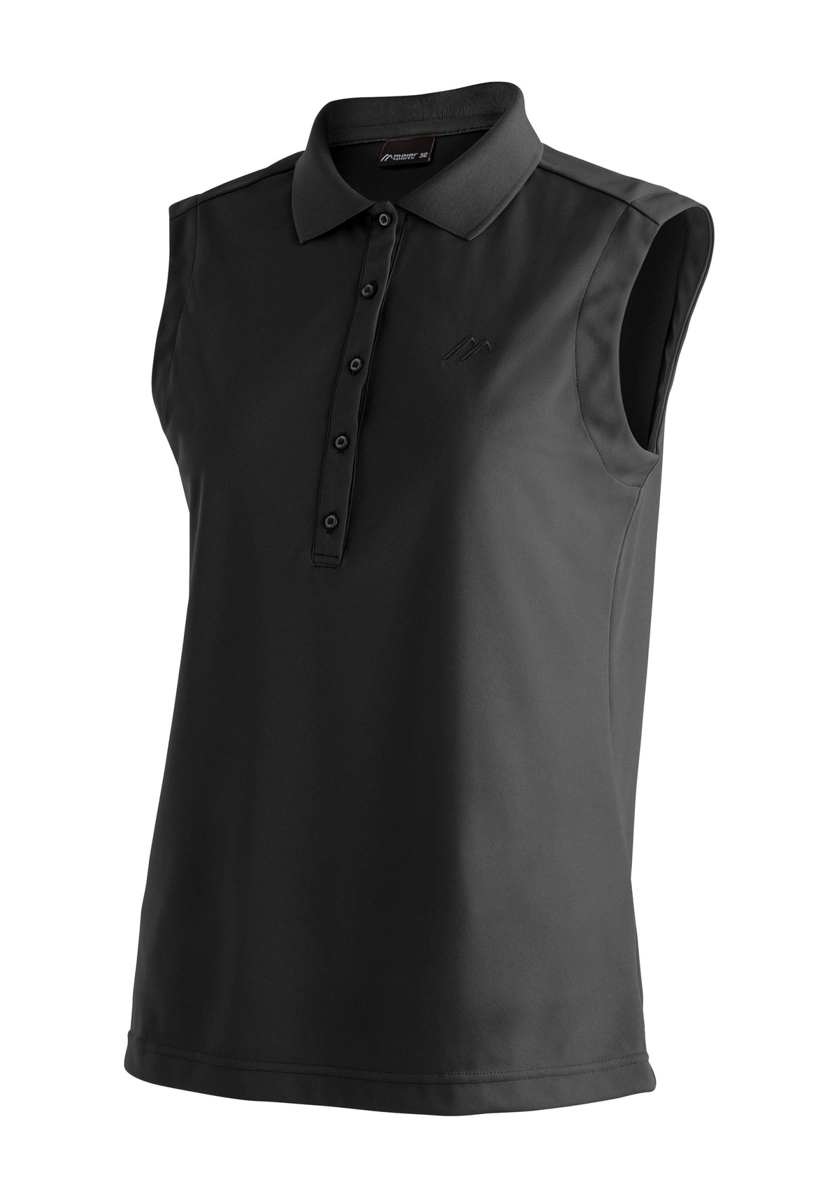 Maier Sports Ulrike sleeveless  – black