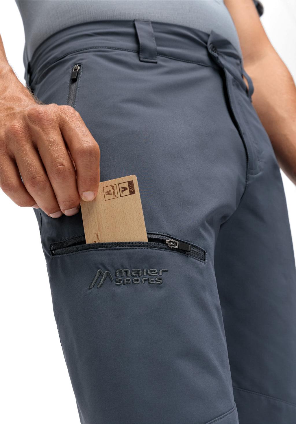 Maier Sports Nil Loop  – ombre blue