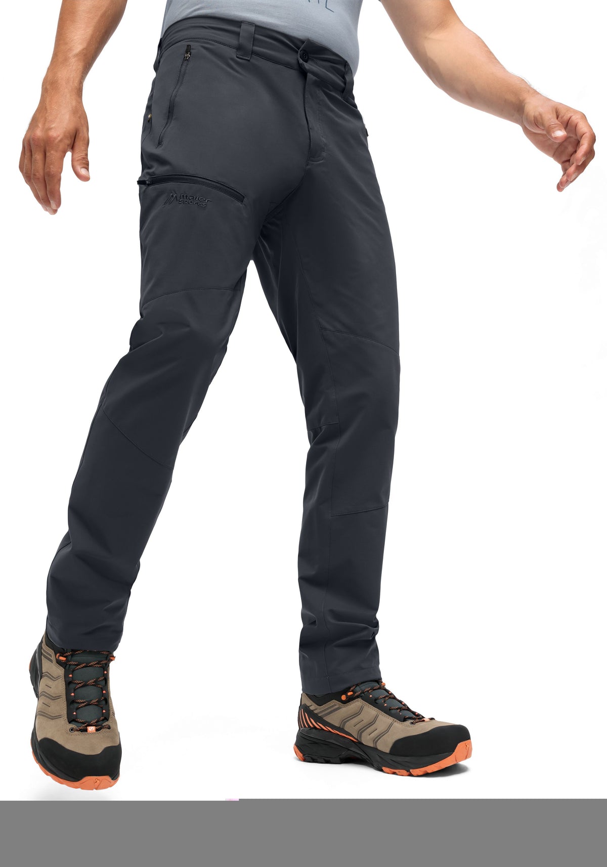 Maier Sports Nil Loop Outdoorhose Herren graphite - 4